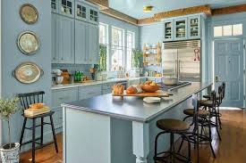 31 Best Blue Kitchen Cabinet Ideas For