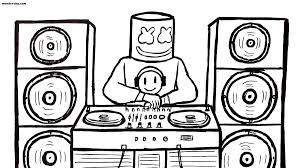 You can now print this beautiful marshmello skin from fortnite season m coloring page … Marshmello Fortnite Coloring Pages Print For Free Wonder Day