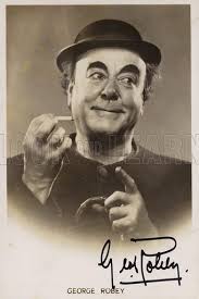 George Robey, English music hall comedian and singer stock image