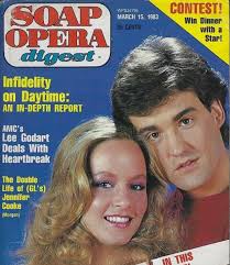 Can't beat a cover featuring Roxie Shayne and Rick Bauer from  #guidinglight. Kristi Ferrell and Michael O'Leary looking might fine