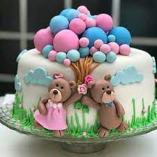 Es Una Torta De Vainilla Que Tiene Una Masa Blanca Torte Di Compleanno Torte Idee Torta
