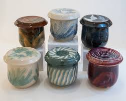 A french butter dish is a container used to maintain the freshness and spreadable consistency of butter without refrigeration. Handmade Ceramic French Butter Dish Pottery Place Plus