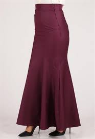 Tesettur Tesettur Modelleri Ayse Melek Duz Balik Tesettur Etek Mor 6351 Skirt Fashion Dressy Fashion Vintage Dresses Casual