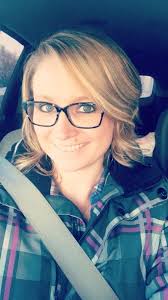 Snowflake in my daughter's hair, just north of Cheyenne.