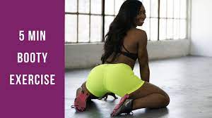 5 Minute Booty Exercise | Tone N Twerk Workout - YouTube