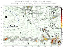 report from the on board scientist upwelling clouds and