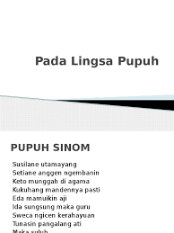 Mari kita implementasikan geguritan pupuh durma ini untuk tumbuh dan berkembang menjadi pribadi yang tangguh dan teguh dalam iman serta taqwa melaksanakan petunjuknya serta menjauhi larangannya. Pupuh Sinom Bali Jawabanku Id