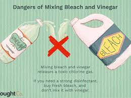 Why You Shouldn T Mix Bleach And Vinegar