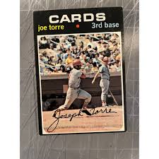 1971 Topps #370 Joe Torre St. Louis Cardinals Baseball Card Nm