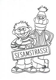 17 Bert Ernie Ideas Bert Ernie Sesame Street Coloring Pages Sesame Street