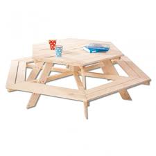 Kindersitzgarnitur 6 Eck W 44662 Kindersitzgruppe Bank Kinder Tafel