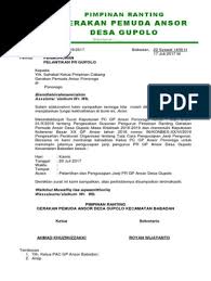 20 contoh surat undangan resmi dari berbagai instansi atau. Contoh Surat Undangan Rapat Gp Ansor Contoh Lif Co Id