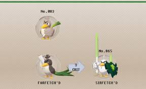 Farfetch'd will only evolve into sirfetch'd if it manages to land three critical hits during this way you're giving farfetch'd enough time to get its critical hits in, without ending the battle. How To Use Sirfetch D Sirfetch D Moveset Guide Pokemon Sword And Shield Youtube Newyork City Voices
