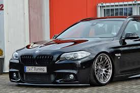The sixth generation of the bmw 5 series consists of the bmw f10 (sedan version), bmw f11 (wagon version, marketed as 'touring') and bmw f07 (fastback version, marketed as 'gran turismo') executive cars. Cup Spoiler Lippe Front Ansatz Schwert Fur Bmw 5er F10 F11 Ebay