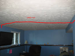 It is recommended that you get a professional's assistance on the matter if you are not confident enough, but if you still want to do it yourself, here are a few tips that you need to keep in mind. How Do I Run Cable Through My Ceiling Home Improvement Stack Exchange