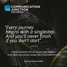 Let S Get Started Changes Will Happen Soon Are You Ready Come And Join Us Indonesialearnenglish Cji Communicatio Belajar Bahasa Inggris Indonesia