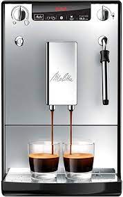 Caffeo solo & perfect milk combines the advantages of compact design and the possibility of making delicious milk foam. Amazon De Melitta Caffeo Solo Milk E953 102 Schlanker Kaffeevollautomat Mit Milchschaumduse Silber