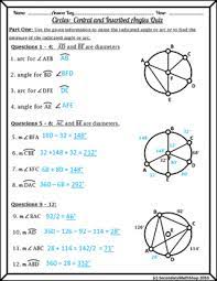 Central and inscribed angles worksheet free worksheets library from inscribed angles 10 inscribed angle worksheet from inscribed angles worksheet, source:liquorsamples.net. Central And Inscribed Angles Kuta Peatix