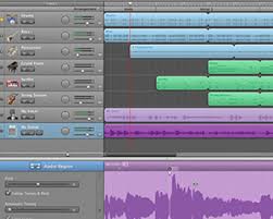 He demonstrates how to move to any point within the audio file and view the waveform. Apple Garageband Freeware Audio Midi Workstation
