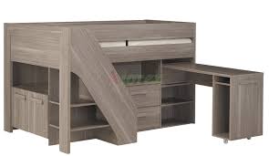 Visit shop factory direct for bedroom furniture sets, dining room sets, living room, sectional sofas, portable spas, saunas, outdoor furniture & more! Gami Hangun Youth Cabin Loft Beds With Stairs Desk For Boys Girls