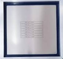 Framed Laser Cut Stencil