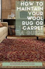 How To Clean And Maintain A Wool Rug Or Carpet In 2020 Clean Wool Rug Wool Rug Area Rugs Diy