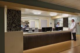 The Nurses Station Includes A Central Room Where The Mom The Physician Team And The Nur Hospital Interior Design Healthcare Interior Design Hospital Design