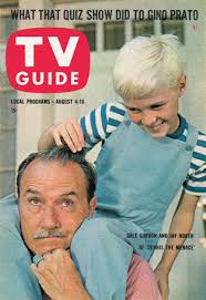Dennis The Menace, From Left: Gale Gordon, Jay North, Tv Guide Cover,  August 4-10, 1962. Ph: Gene Trindl. Tv Guide/Courtesy Everett Collection  Poster Print