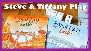 Steve & Tiffany Learn & Play (& Play Along): Railroad Ink