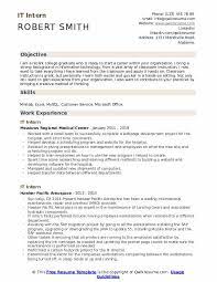 This resume showcases the candidate s education and related training, including gpa only if above a 3.5 , courses, and certifications showing the immediate knowledge and value the applicant can bring even with solely internship experience. It Intern Resume Samples Qwikresume