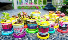 Can plastic plant pots be returned? 50 Diy Pot Painting Ideas For The Garden Balcony Garden Web