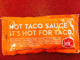 We did not find results for: Jack In The Box Taco Sauce