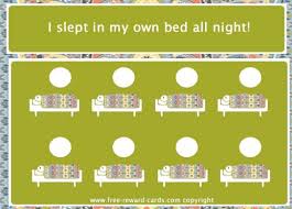 Reward Card Sleep In Own Bed Website