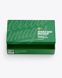 Download Matte Shoes Box Mockup Yellow Author