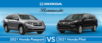 0.0 gal/100mi of gas +31 kwh/100mi. Honda Passport Vs Honda Pilot Specs Dimensions Capability 2021 2020 2019