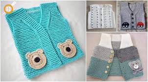 Bebek Yelegi Susleme Teknikleri Bebekler Icin Orgu Yelek Suslemeleri Baby Knitting Patterns Bebek Orgu