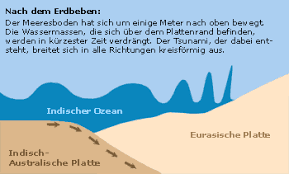 'harbour wave', pronounced ) is a series of waves in a water body caused by the displacement of a large volume of water, generally in an ocean or a large lake. Naturkatastrophen In Bangladesch Tsunami