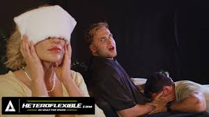 HETEROFLEXIBLE - Trent Marx Let His Hunk Barber Reese Rideout Suck Him Off  In Front Of His Wife!