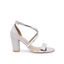 Buy Rocia Women S Gold Criss Cross Strap Block Heels Heeled Sandal At Amazon In