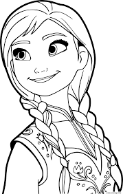 Coloriage à imprimer princesse disney elsa. Coloriage Princesse Anna De La Reine Des Neiges 2 Dessin A Imprimer Disney Princess Coloring Pages Elsa Coloring Pages Frozen Coloring Pages