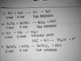 Dari garam berikut yang mengalami hidrolisis total adlaha. Berdasarkan Reaksi Asam Basa Berikut Manakah Garam Garam Yang Mengalami Hidrolisis Atom Hidrasi Brainly Co Id