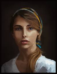 The process of a portrait looks crazy for me 😂