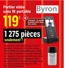 Offre Portier Video Visiokit 4 3 Scs Sentinel Chez Brico Cash