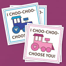 Maybe you would like to learn more about one of these? Preppy Train Valentine Stickers Personalized Neutral Custom Class Card Valentine S Day Cute I Choo Choo Choose You Paper Paper Party Supplies Kromasol Com