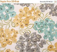 Turquoise Grey Floral Upholstery Fabric Luxury Pool Fabric Bamboo Yellow Gray Fabric Teal Floral Floral Upholstery Fabric Floral Upholstery Floral Curtains
