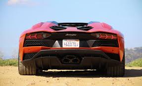 2018 Lamborghini Aventador S Roadster Rear Wallpapers 28 Newcarcars