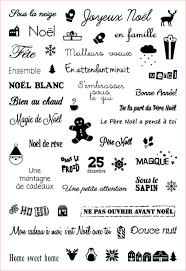 Achetez Malin Vivez Mieux Aliexpress Com Mots De Noel Album Photo Scrapbooking Tampons Transparents
