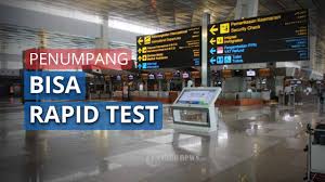 Biaya Rapid Test Untuk Penumpang Pesawat Di Bandara Soekarno Hatta Youtube