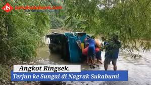 Daftar satuan pendidikan (sekolah) per kec. Video Angkot Jurusan Cisaat Cibadak Ringsek Terjun Ke Sungai Di Nagrak Sukabumi