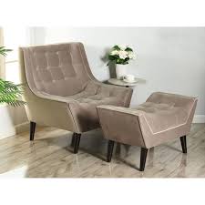 Mays Grey Velvet Tufted Accent Chair Tufted Accent Chair Accent Chairs Occasional Chairs